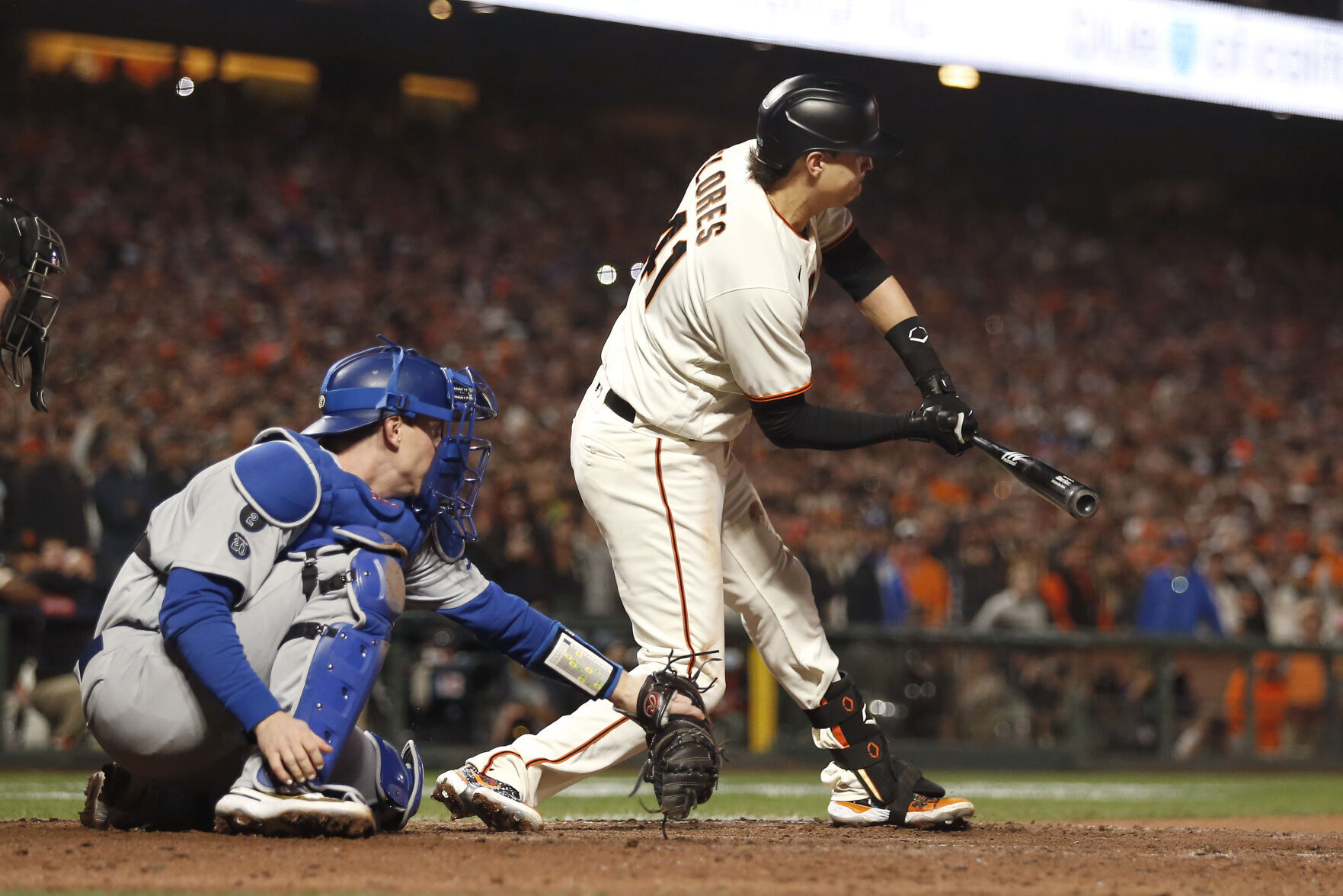 APTOPIX NLDS Dodgers Giants Baseball